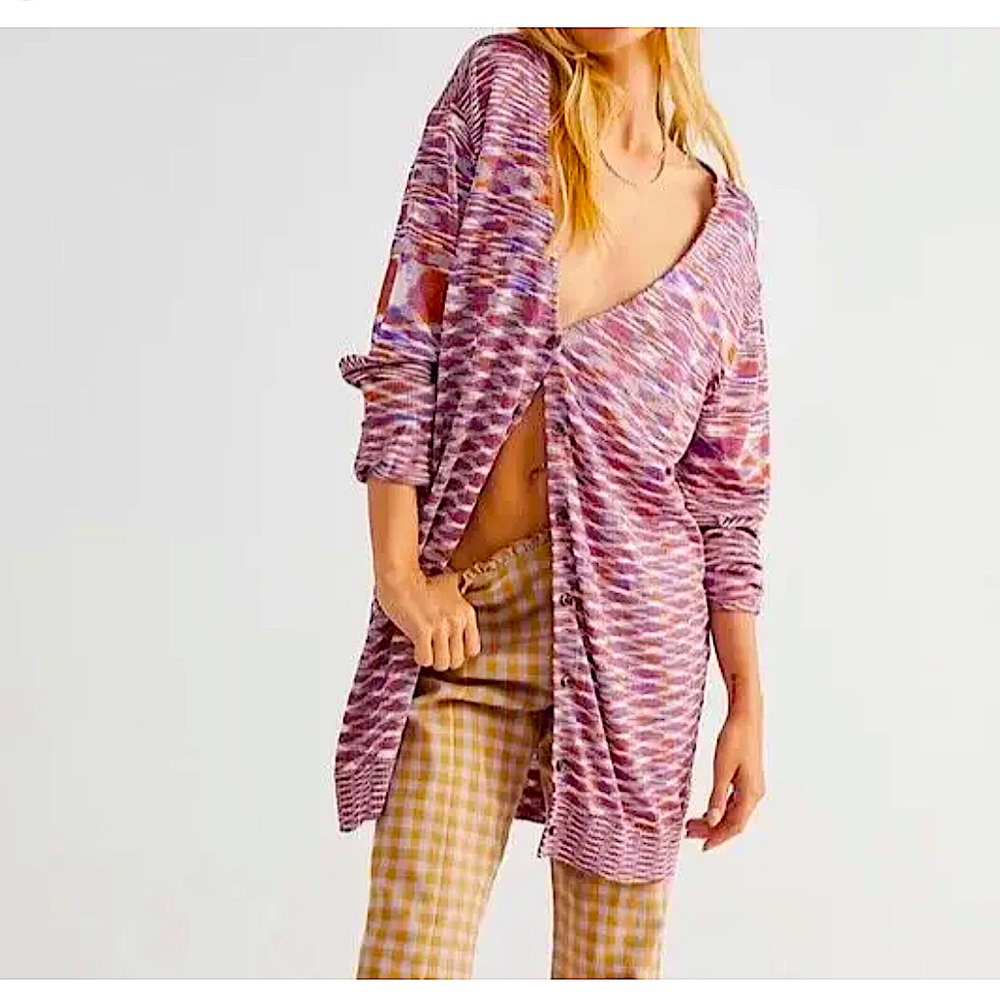 Free People Into the Night Cardigan